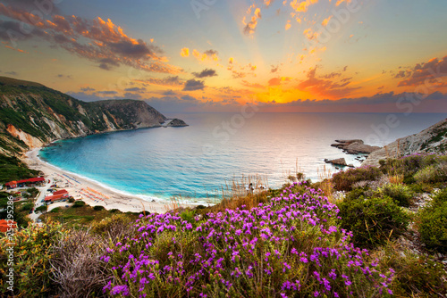 Mediterranean sea landscape