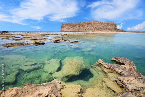 Fototapeta Naklejka Na Ścianę i Meble -  Balos lagoon, Crete, Greece