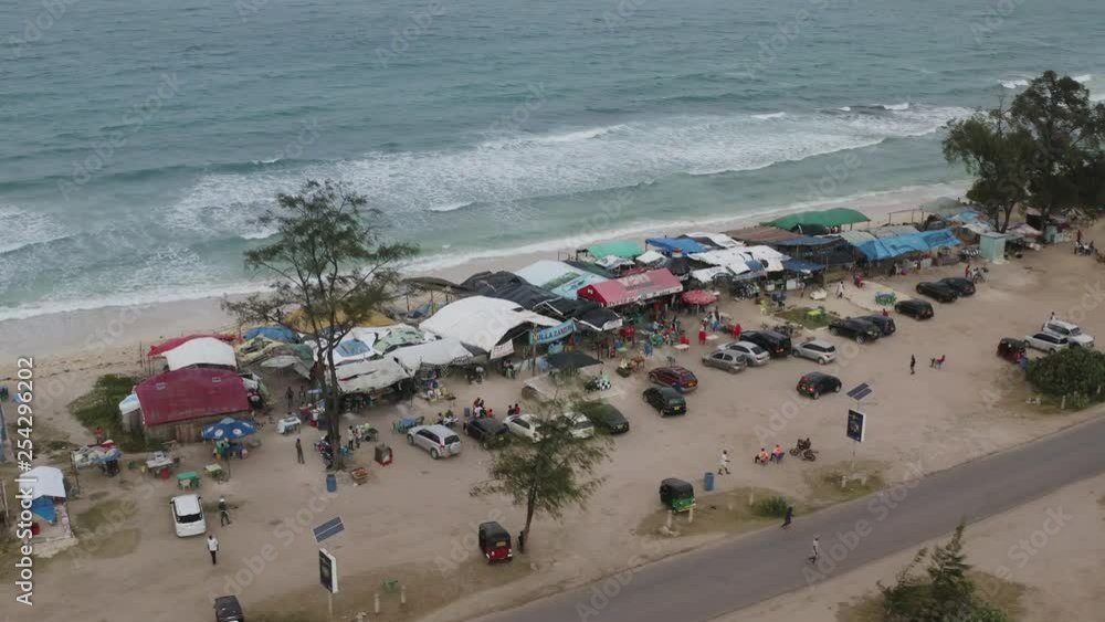 Seaside restaurants at Coco beach Dar es Salaam, Tanzania Seaside restaurants at Coco beach Dar es Salaam, Tanzania