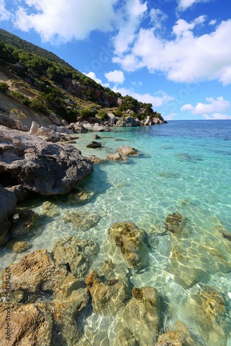 Fototapeta Naklejka Na Ścianę i Meble -  Landscape of Kefalonia island in Greece
