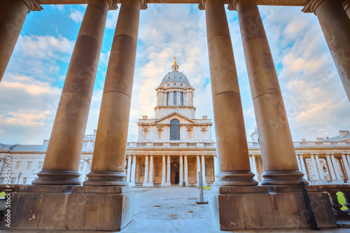 Fotografering The Old Royal Naval College in London, UK