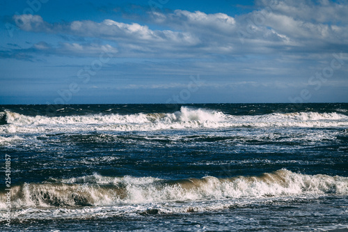 sea and blue sky