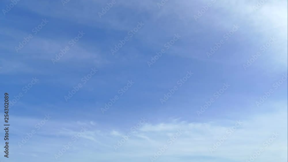 Clouds Timelapse with Clear Sky on Sunny Summer Day 2 Clouds Timelapse with Clear Sky on Sunny Summer Day 2