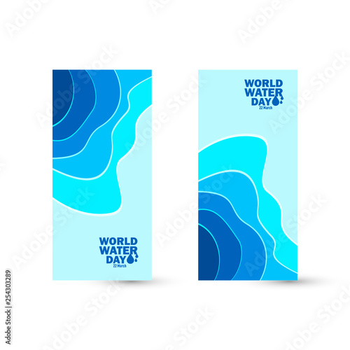 World Water Day Vector Template Design Illustration
