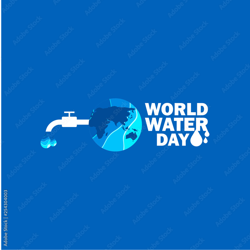 World Water Day Vector Template Design Illustration World Water Day Vector Template Design Illustration
