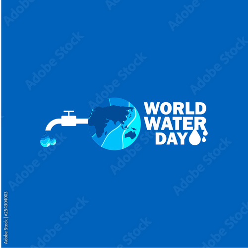 World Water Day Vector Template Design Illustration