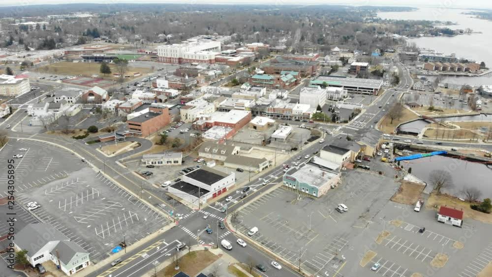 Drone of downtown Toms River Drone of downtown Toms River