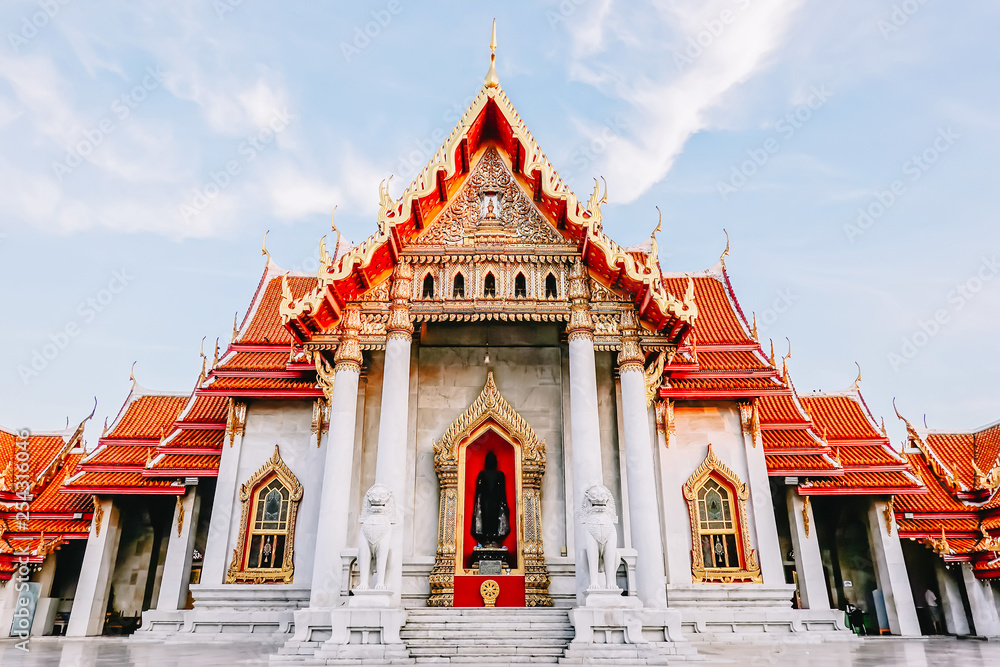 Unseen thailand, Wat Benchamabophit Dusitvanaram is a Buddhist temple in Bangkok, Thailand.it is one of Bangkok's most beautiful temples and a major tourist attraction