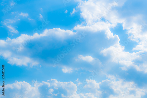 初春の青空