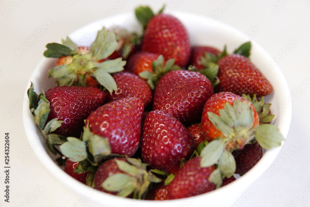 delicious strawberrys seasonal red fruits freshly cut on granite table delicious strawberrys seasonal red fruits freshly cut on granite table
