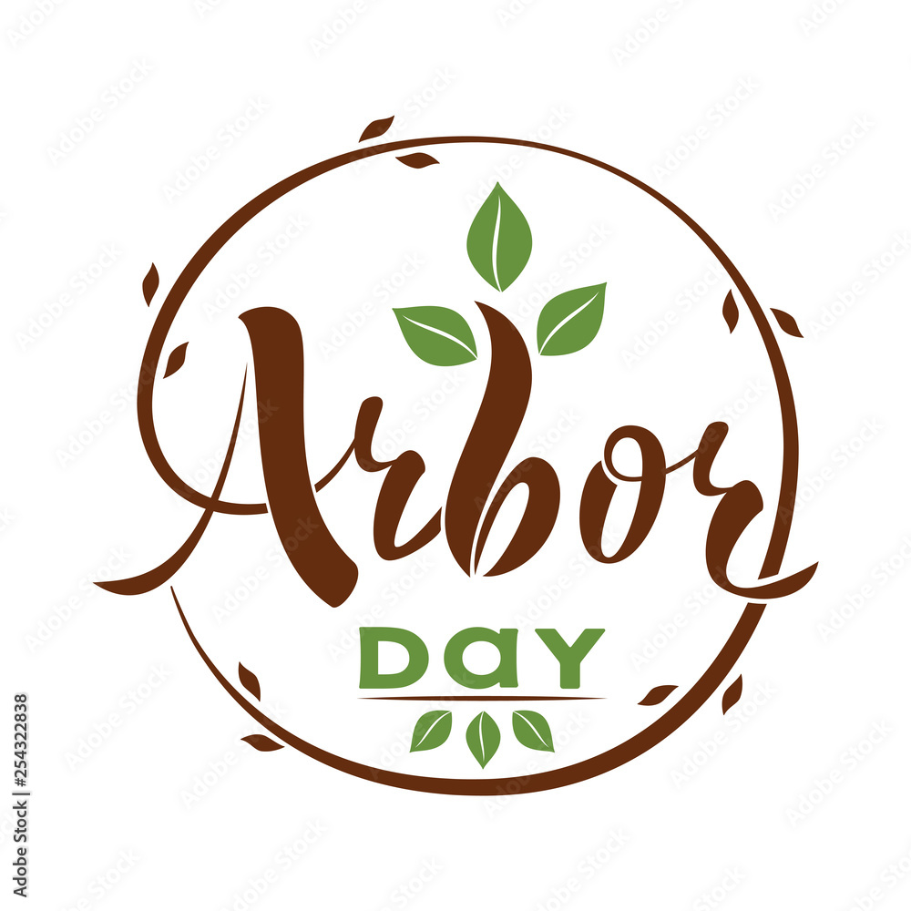 National Arbor Day creative concept. Suitable for greeting card