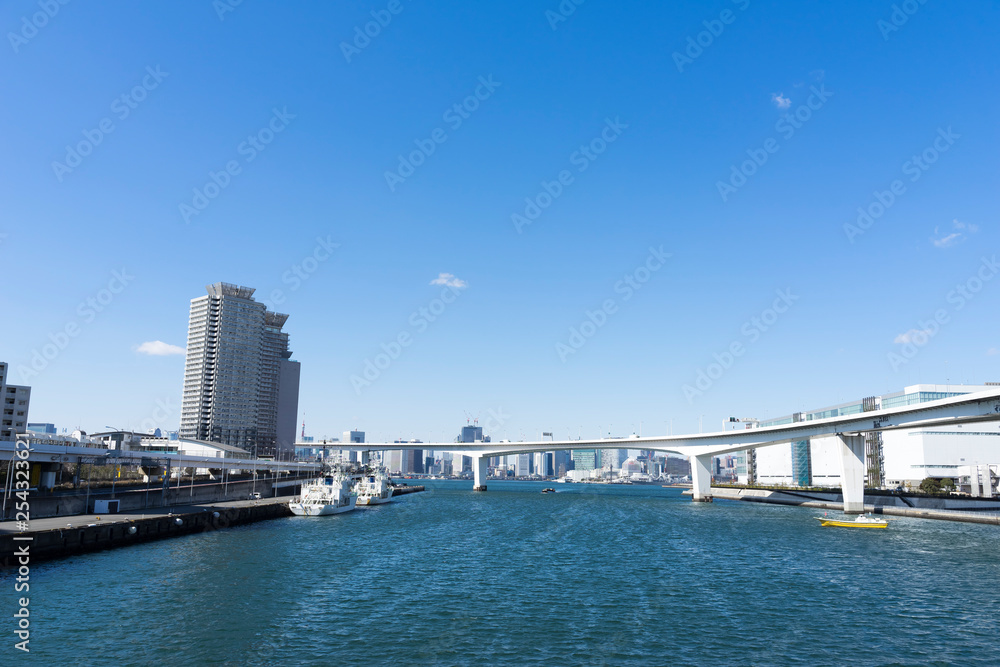 東京ベイエリアの風景　Scenery of Tokyo Bay area