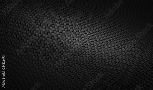 Realistic illustration of a carbon texture