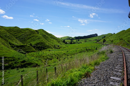 Forgotten World railcarts New Zealand