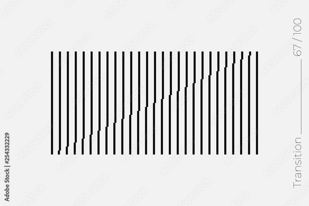 Universal Modern Halftone Geometric Shape. Vector Classical Design Element. Universal Modern Halftone Geometric Shape. Vector Classical Design Element.