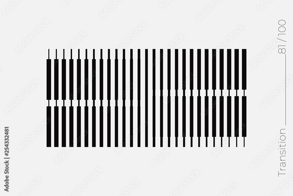 Universal Modern Halftone Geometric Shape. Vector Classical Design Element.