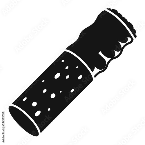Cigarette goby icon. Simple illustration of cigarette goby vector icon for web design isolated on white background