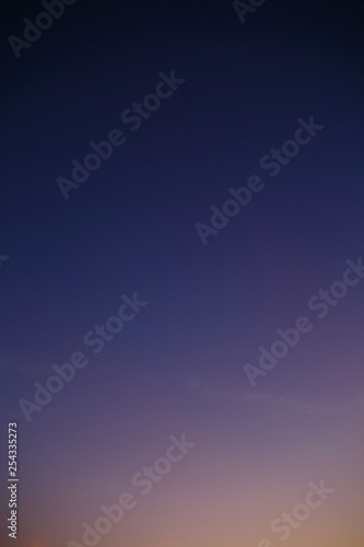 purple clear morning sky