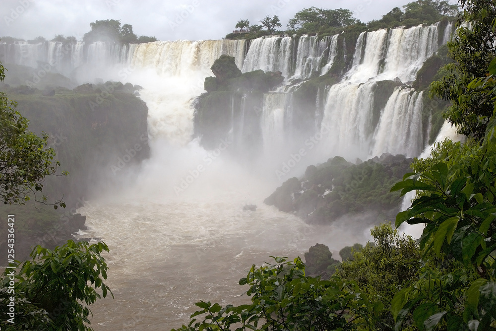 Iguazu Falls in the Argentine side Iguazu Falls in the Argentine side