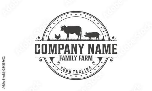Farm logo design