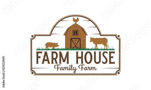Farm logo design