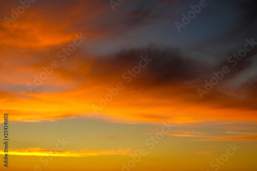 Fototapeta Naklejka Na Ścianę i Meble -  beautiful sunset sky