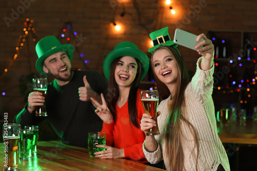 Young people celebrating St...