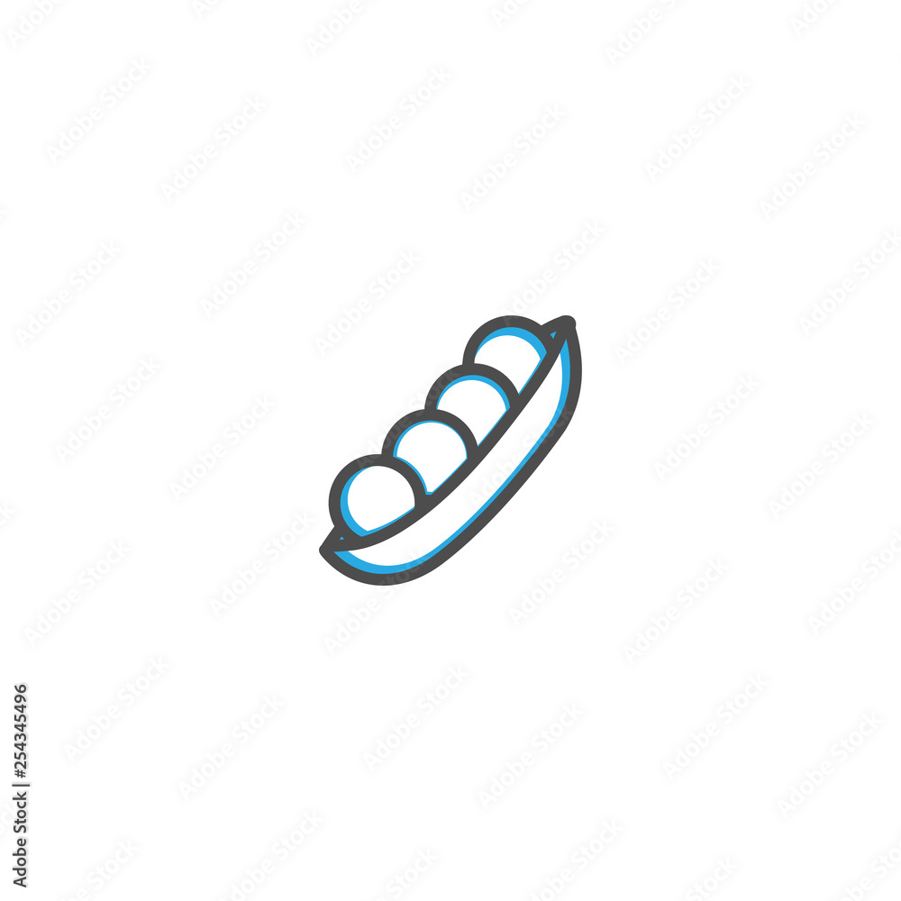 Beans icon design. Gastronomy icon vector illustration Beans icon design. Gastronomy icon vector illustration