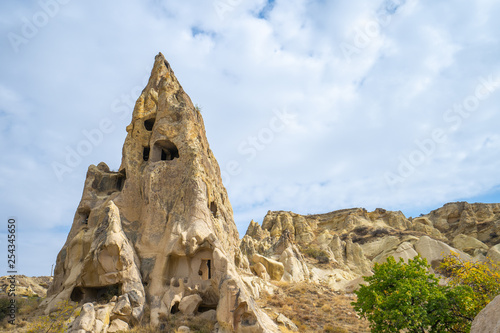 Landscape of Cappadocia in Goreme, Turkey