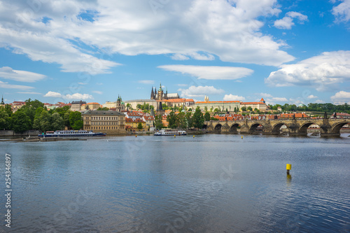 Prague old town city skyline in Czech Republic