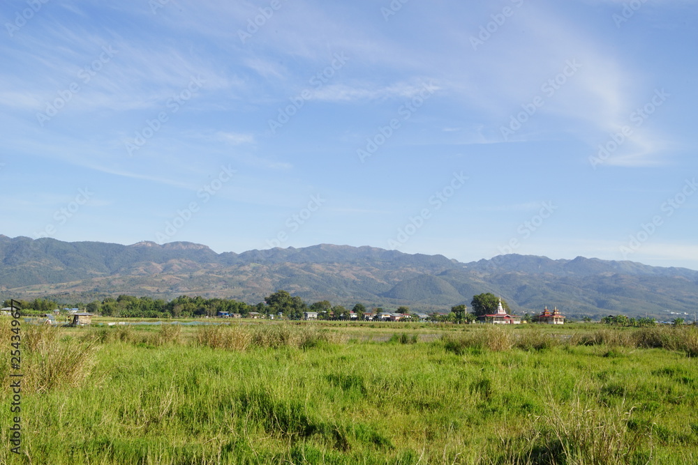 Fototapeta premium Inle lake in Myanmar