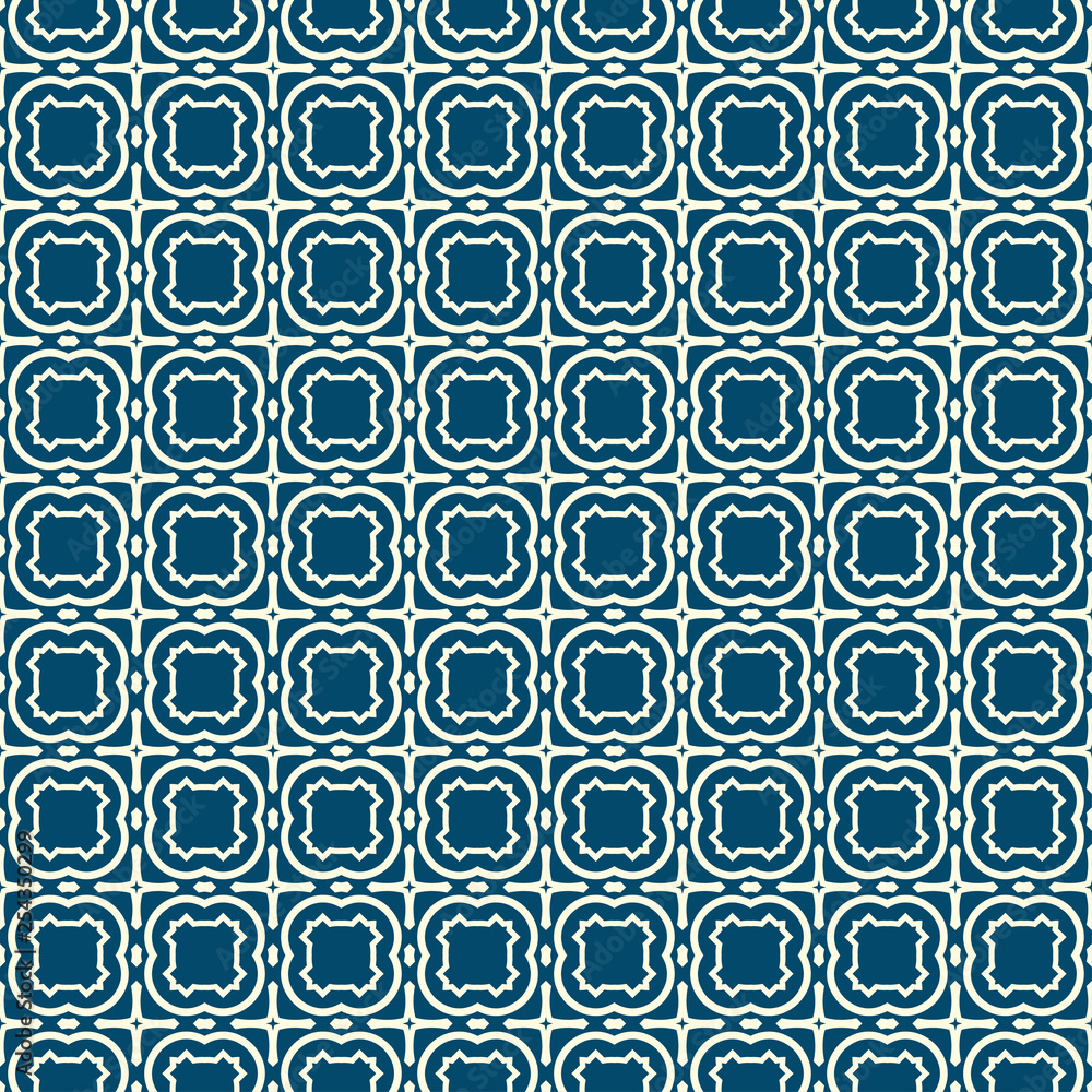 Abstract Vector Seamless Pattern With Abstract Geometric Style. Repeating Sample Figure And Line. For Fashion Interiors Design, Wallpaper, Textile Industry. Silver blue color Abstract Vector Seamless Pattern With Abstract Geometric Style. Repeating Sample Figure And Line. For Fashion Interiors Design, Wallpaper, Textile Industry. Silver blue color