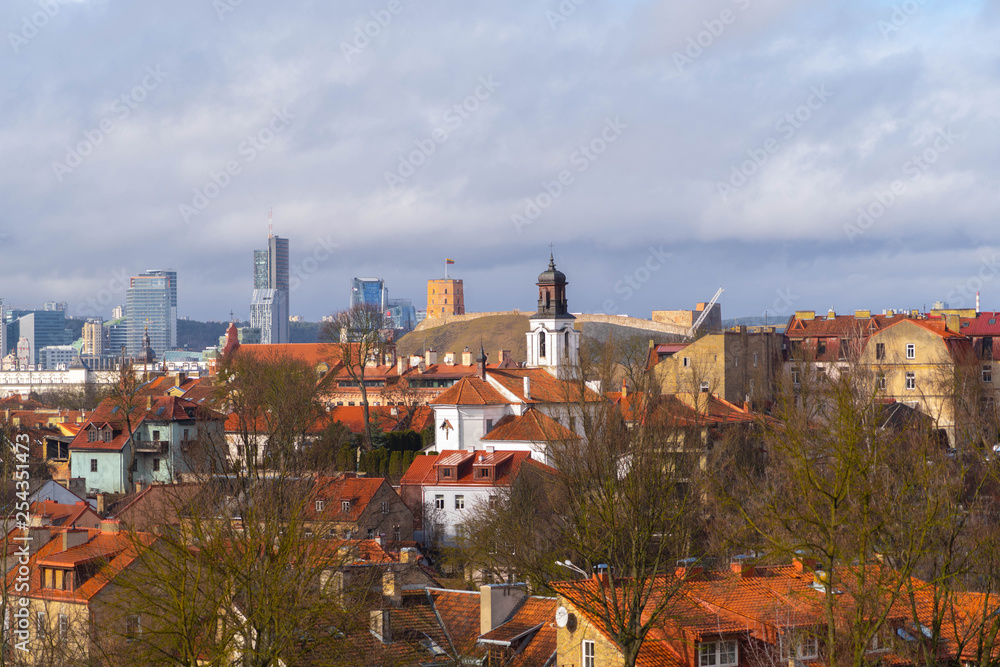 View of The Republic of Užupis, Vilnius