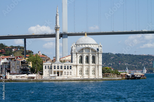 Ortakoy Mosque has one of the most picturesque settings of all of the Istanbul mosques