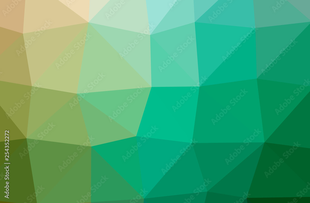 Illustration of abstract Green horizontal low poly background. Beautiful polygon design pattern. Illustration of abstract Green horizontal low poly background. Beautiful polygon design pattern.