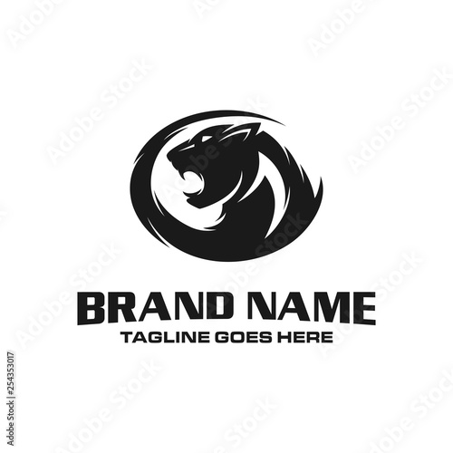 panther head logo