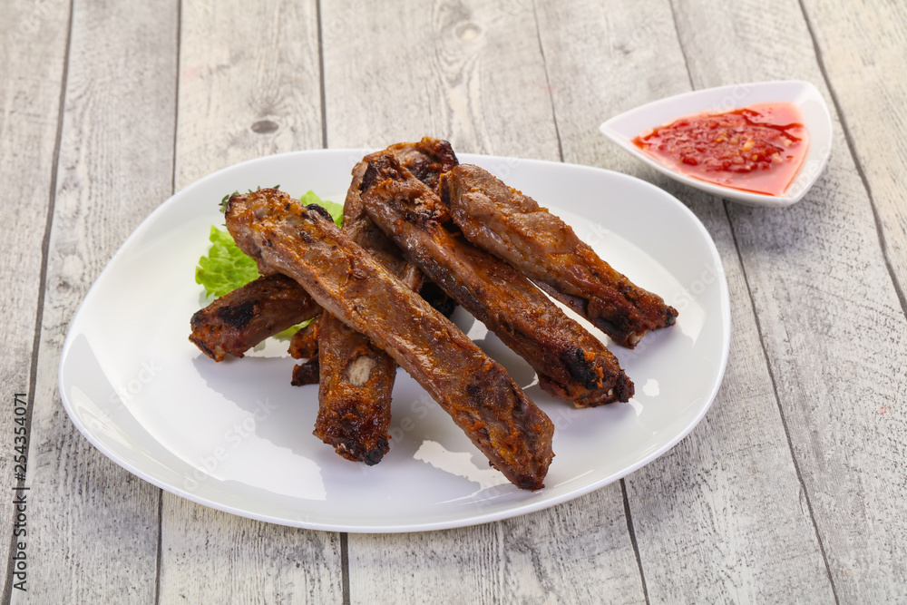 Roasted pork ribs Roasted pork ribs