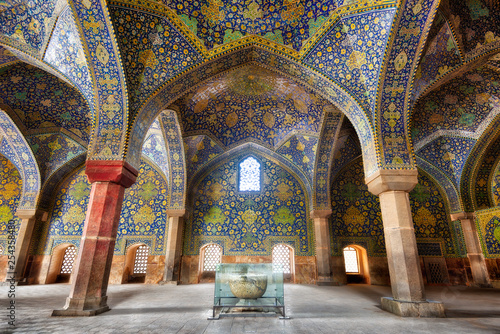 Shah Mosque at Naqsh-e Jahan Square in Isfahan, Iran, taken in Januray 2019 taken in hdr photo