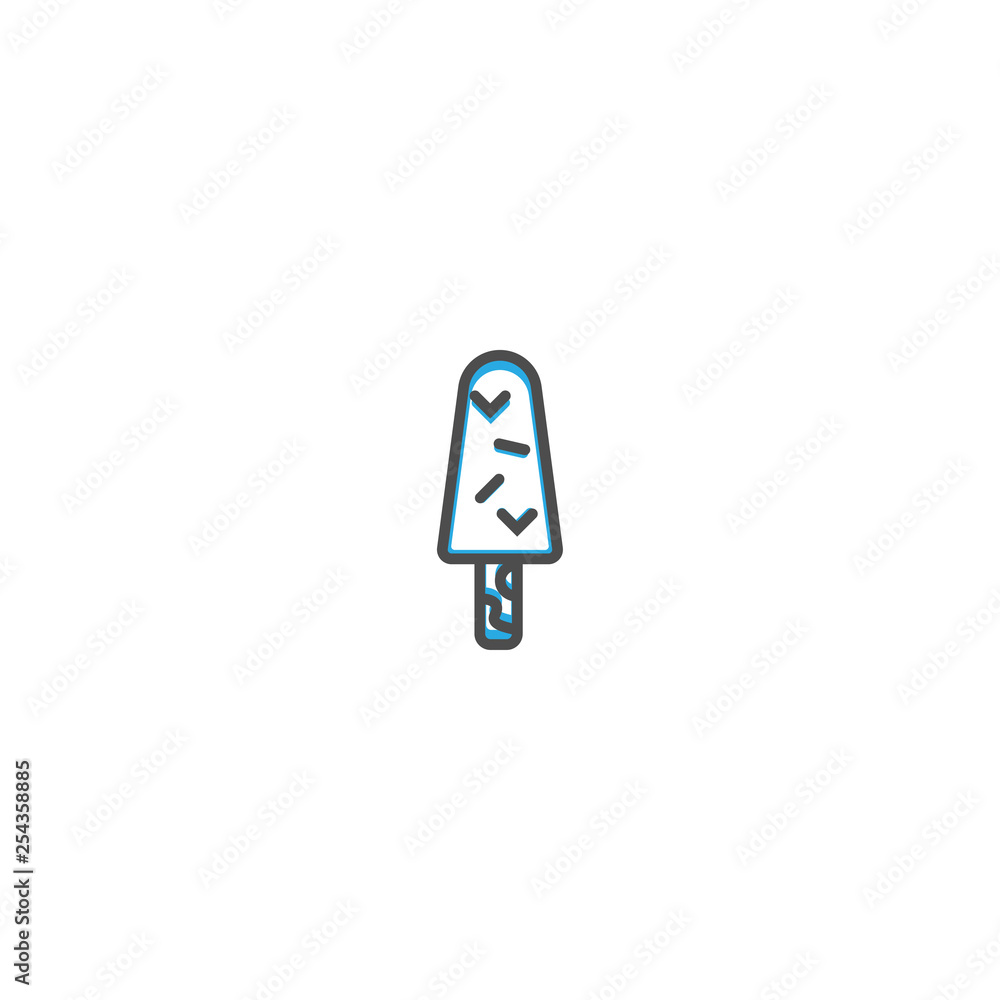 Ice cream icon design. Gastronomy icon vector illustration Ice cream icon design. Gastronomy icon vector illustration