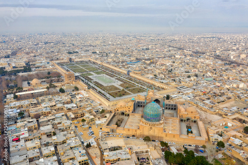 Naqsh-e Jahan Square in Isfahan, Iran, taken in Januray 2019 taken in hdr photo