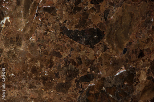 A beautiful background of dark brown marble called Emperador dark