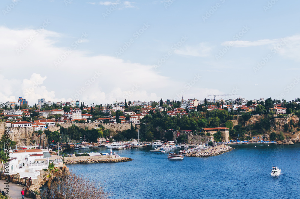 Antalya harbor. Turkey
