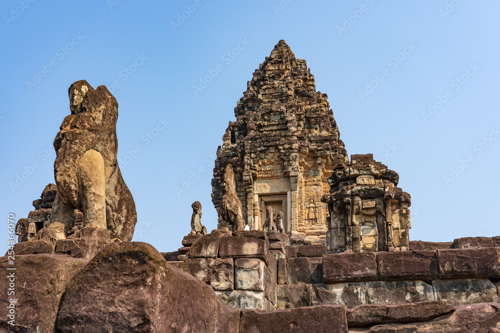 Main Sanctuary of Bakong temple, Cambodia