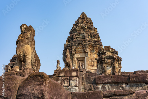 Main Sanctuary of Bakong temple, Cambodia © arkady_z