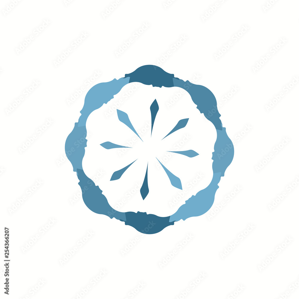 abstract snowflake abstract snowflake