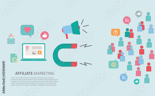 Affilieate - Inbound Marketing Strategy Concept Web Header Banner