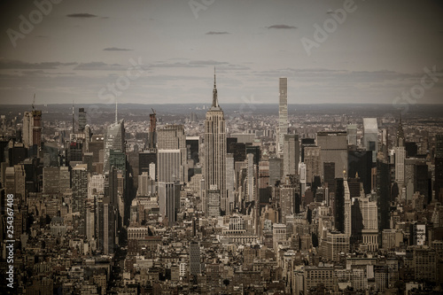 New York City, Manhattan, vue aérienne