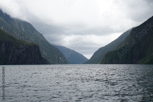 Milford sound in New Zealand