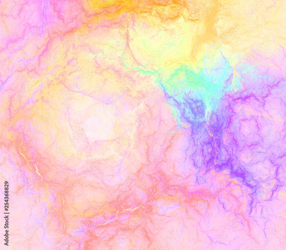 Abstract multicolored veined texture background.