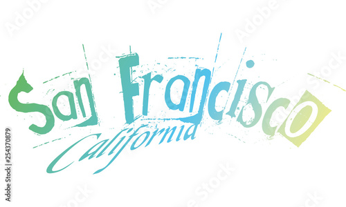 vector california san francisco
